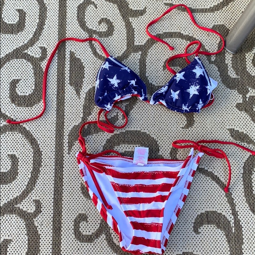 American flag swimsuit